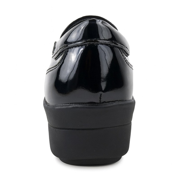 Anne Klein Women’s Size 7M Black Patent Leather Slip-On Loafers - Picture 4 of 6